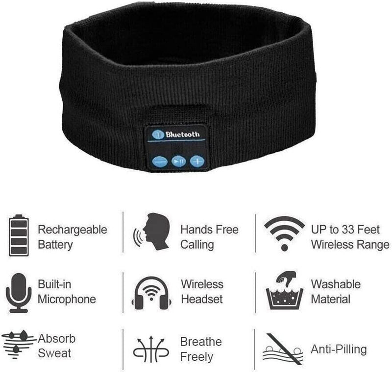 Wireless Sleeping Headband - Bluetooth